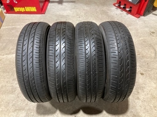 155/65R14 ヨコハマ　ブルーアース　2018年製　バリ溝