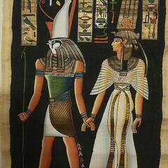 【取引中】パピルス（額付き）と4枚のパピルスの画像