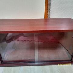 2美品♦️超超激安♦️コレクション収納ケース1段♦️ガラス扉付き...