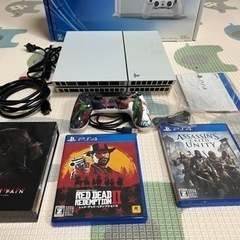 美品PS4+ゲームソフト3本