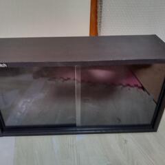 1美品♦️超超激安♦️コレクション収納ケース1段♦️ガラス扉付き...