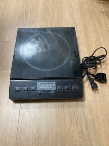 IHコンロ１口　黒　ihホットプレート