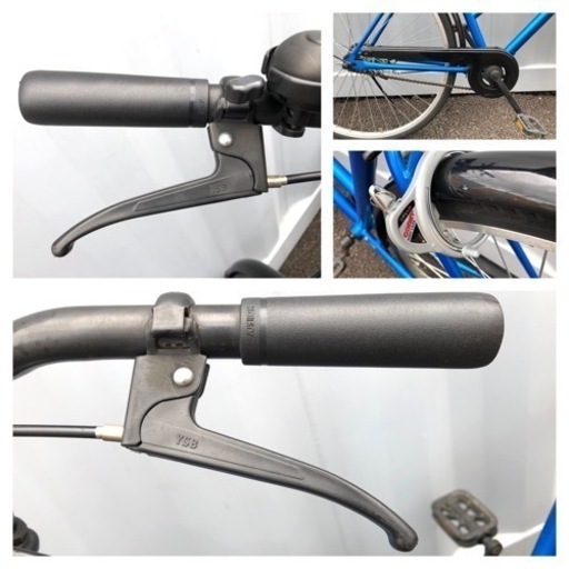 No.252【ノーマルLEDライト,変速なし】★激安★ 中古自転車 27インチ 軽整備済み 安い 防犯登録 町田市 麻生区 神奈川
