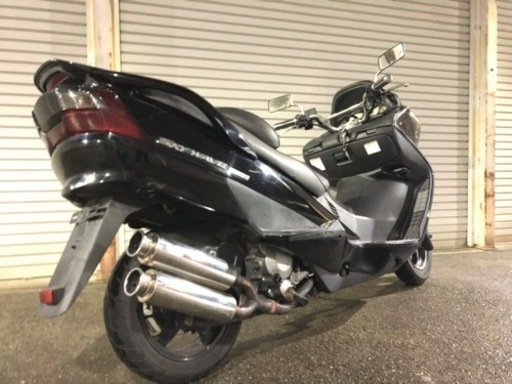 スカイウェーブ　カスタムマフラー　SUZUKI