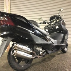 スカイウェーブ　カスタムマフラー　SUZUKI