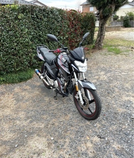 216. 動画あり　ヤマハ　YX125  小型　バイク　125cc  車体