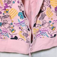 ピンク　キティ　フード付きの画像