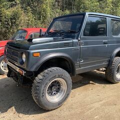 ジムニー　JA11　5MT　リフトアップ　ターボ車　AC付　４W...