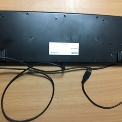 PCキーボード ELECOM TK-FCM007BKの画像