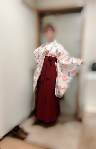二尺袖着物+袴(2点)中古