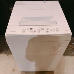 119  完全分解清掃済み　2021年製　TOSHIBA　東芝　洗濯機　AW 45M9（W）