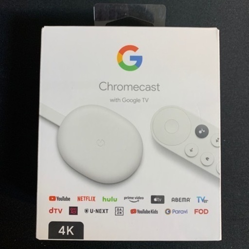 Google クロームキャスト with google TV