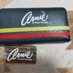 【相談中】【未使用】アーノルドパーマーの長財布(ネイビー)