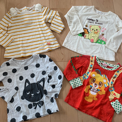 【美品】90、95、100、110cm☆子供服☆オールシーズン☆男女 1着の値段本文最後まで読んでくださいの画像