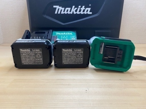 中古 マキタ　MTD001D  14V 充電式インパクトドライバー　フルセット
