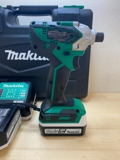 中古 マキタ　MTD001D  14V 充電式インパクトドライバー　フルセット