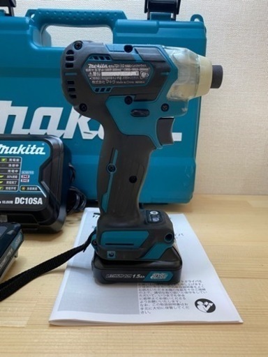 中古 マキタ　TD111D 10V 充電式インパクトドライバー　フルセット
