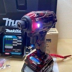 中古 マキタ　TD001G 40V 充電式インパクトドライバー　セット　カスタムカラーの画像