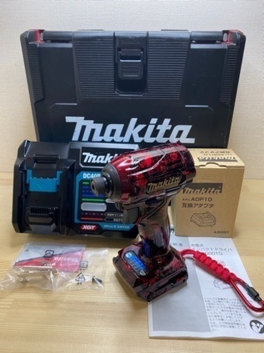 中古 マキタ　TD001G 40V 充電式インパクトドライバー　セット　カスタムカラー
