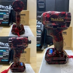 中古 マキタ　TD001G 40V 充電式インパクトドライバー　セット　カスタムカラーの画像
