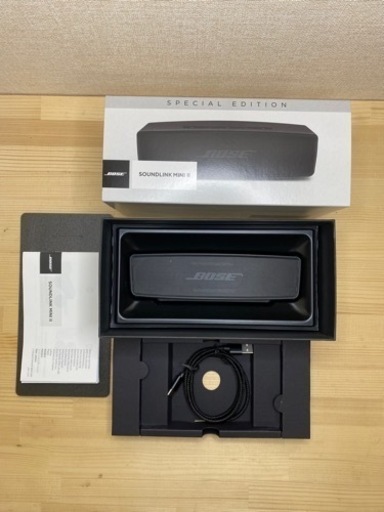 中古　BOSE soundlink mini II SE ワイヤレススピーカー トリプルブラック