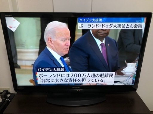 AQUOS 液晶テレビ40型 売ります 値下げ