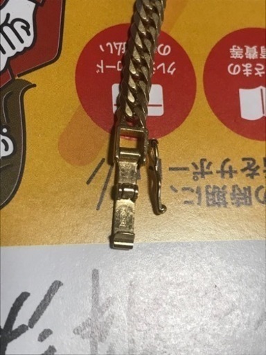 k18ダブル6面ネックレス