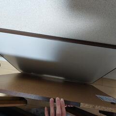 折り畳めるこたつテーブルの画像