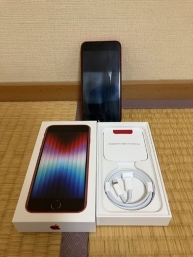 手渡し限定価格！★美品★iPhone SE2★64GB★SIMフリー★レッド