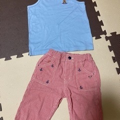男児110✨ミキハウス✨定価約9,900円✨綿100%夏服セット