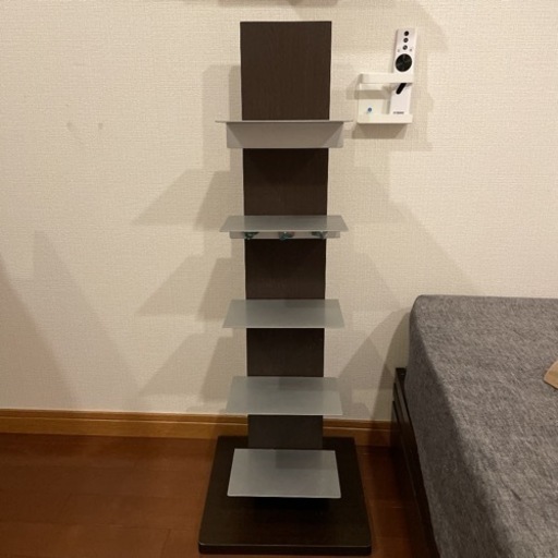 オークス ブックタワー ロータイプ L53DA ダーク