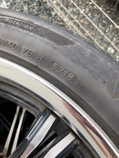 WORK SCHWERT ワーク シュバート SC1 4本セット +45 PCD114.3 タイヤ225/45R19 エスティマ　ミニ