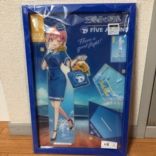 五等分の花嫁 きゃらっとくじのアクリルスタンド