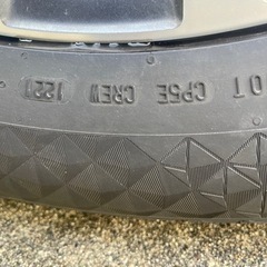 プラド　純正ホイールタイヤセットの画像
