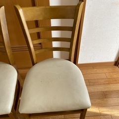 椅子　2脚　差し上げますの画像