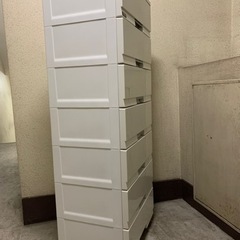 Fits フィッツプラスプレミアム 幅55cm 7段［FP5507 テンマ］セラミックホワイトの画像