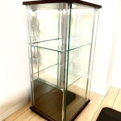 コレクションケース フィギュアケース 3段 高さ90cm ブラウ...