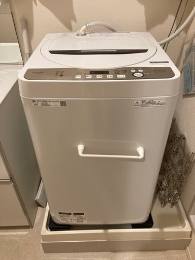 4/16に引き取り可能な方　SHARP洗濯機 ES-GE6D
