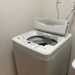 6キロ洗濯機　半年使用　3月30日までの限定の画像