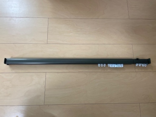 突っ張りカーテンレール　カーテン　セット