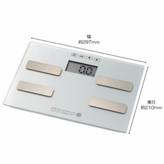 体重計　体組織計　オーム電機　HB-KG11H1-Sの画像
