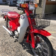スーパーカブカスタム90  角目　赤カブ？