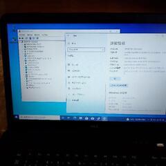 オプション豊富 美品Win10ノートパソコンNEC VK24LA-Fの画像