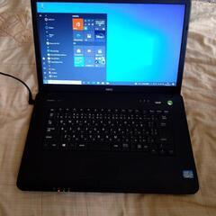 オプション豊富 美品Win10ノートパソコンNEC VK24LA-Fの画像