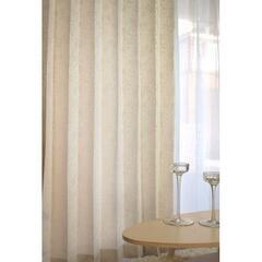 上質ジャガード・形状記憶付カーテン（幅100×高さ135×2枚）