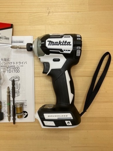 マキタ　TD170 18V インパクトドライバー　白