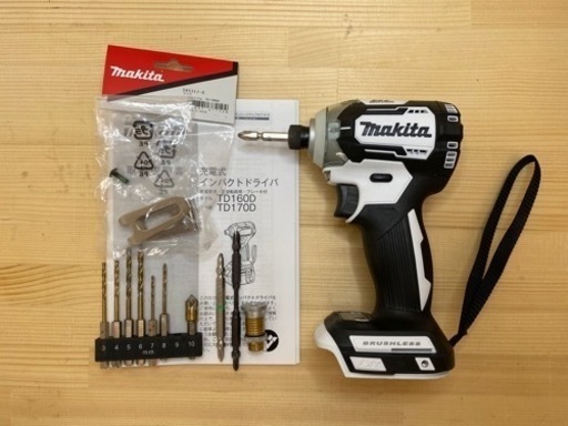 マキタ　TD170 18V インパクトドライバー　白