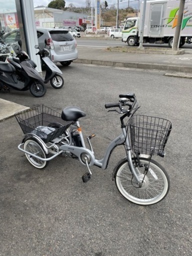 商談中　最終値下げ　定価20万　電動アシスト　電動自転車　自転車　3輪自転車