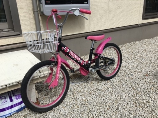 18インチの子供用自転車