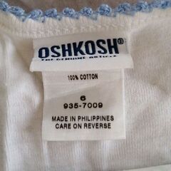 OSHKOSHキッズ ワンピース　110位の画像